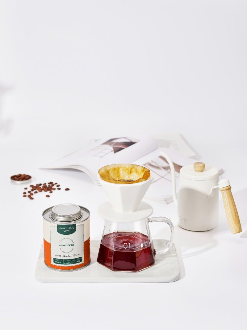 MARYLING Caffè |Kopi Luwak · Spiced Chocolate · Premium Coffee Beans