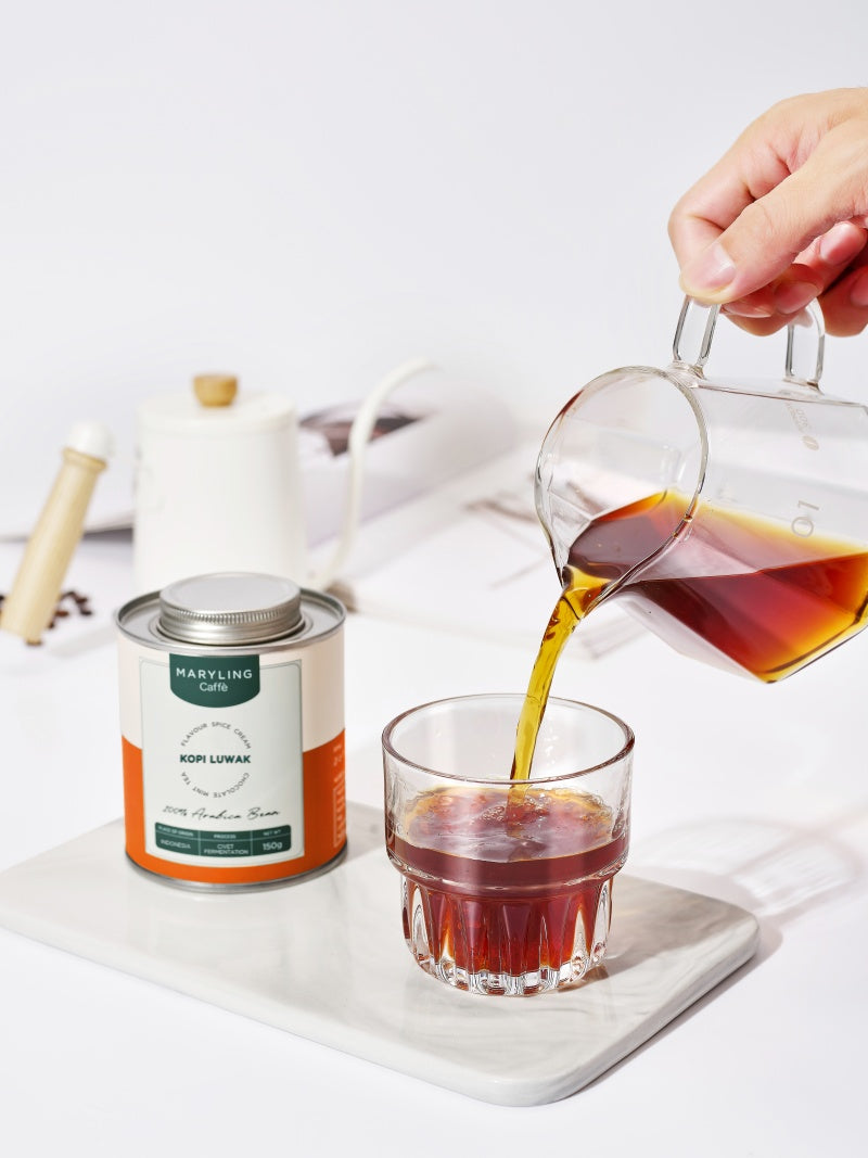 MARYLING Caffè |Kopi Luwak · Spiced Chocolate · Premium Coffee Beans