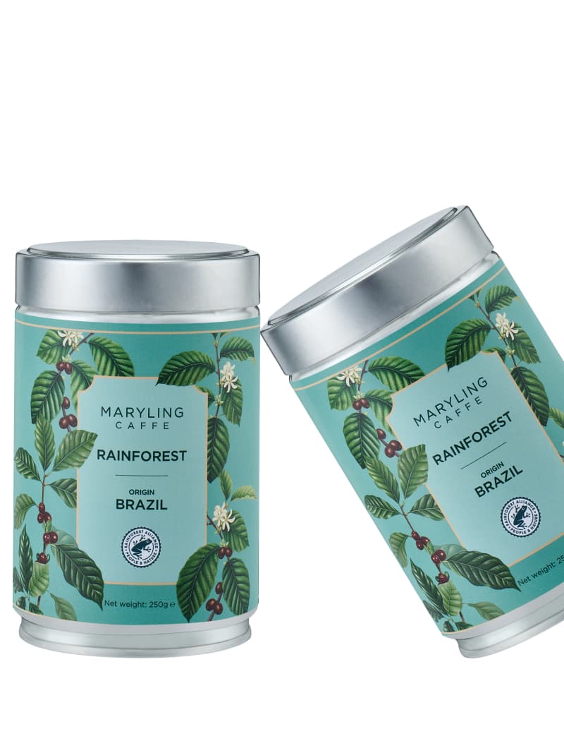 MARYLING Caffè | Brazil Upper Mogiana · Rainforest Coffee Beans